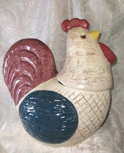 Rooster cookie jar vintage - jar, /