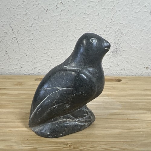 Vtg inuit soapstone puffin - vtg,
