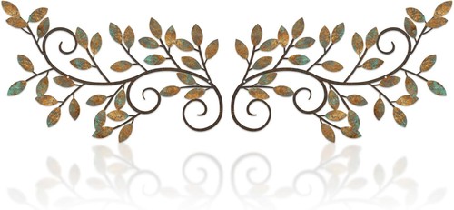 Pieces metal tree leaf - pieces,