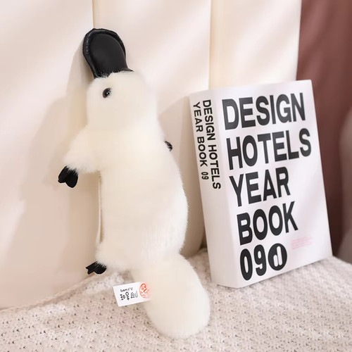 White platypus plush - , toy