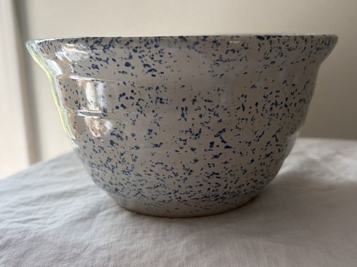 Vintage monmouth pottery blue - vintage,