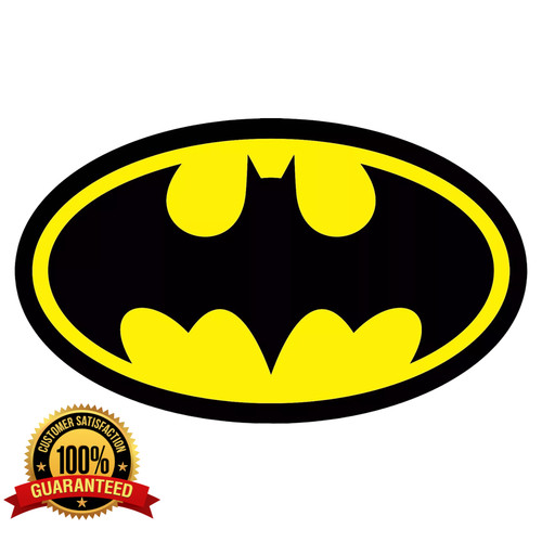 Diecut vinyl batman logo decal - vinyl,
