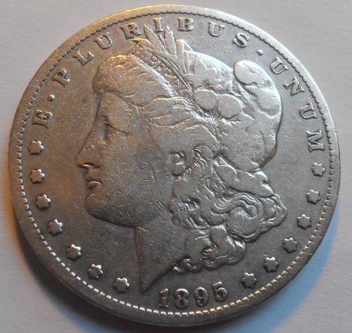 1895 morgan silver dollar - silver,
