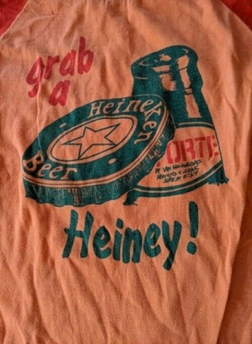 Vtg 80s heineken advertising - 80s,