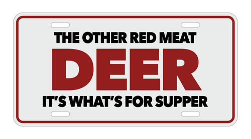 Deer the other red - red, meat