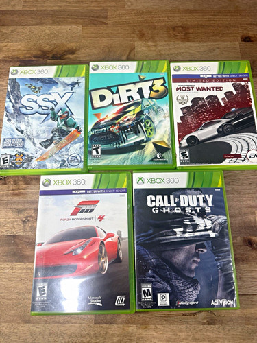 Microsoft xbox 360 game lot - microsoft, 5