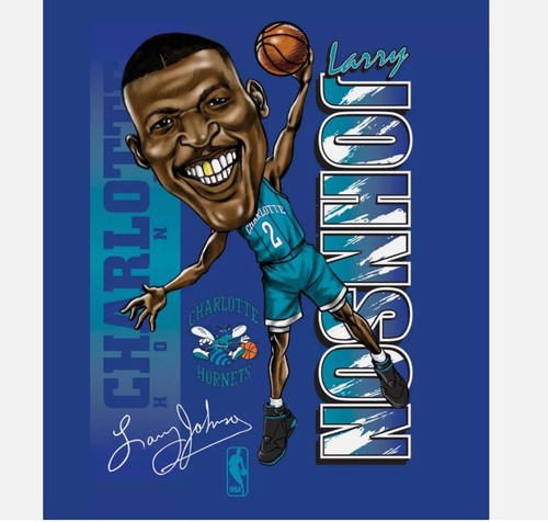 Larry johnson caricature - johnson,