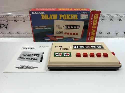 Vintage draw poker - vintage, machine