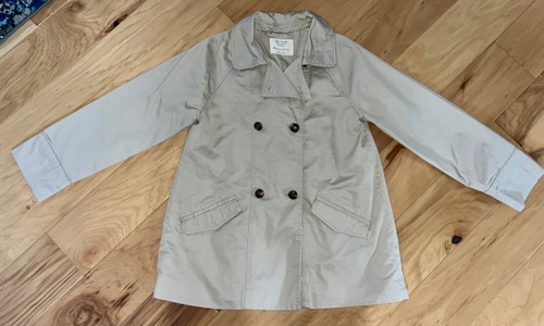 Zara girls beige jacket size - zara,