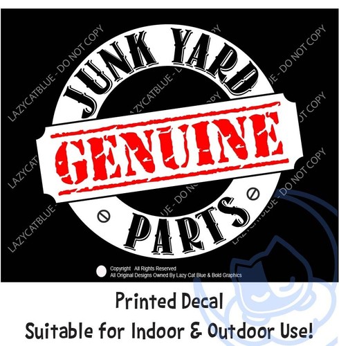 Genuine junk yard - junk, parts