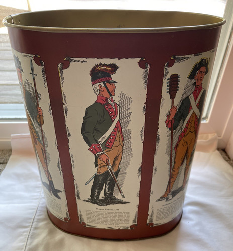 Vintage cheinco metal trash - metal,
