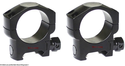 2pc tactical 30mm low weaver - 30mm,