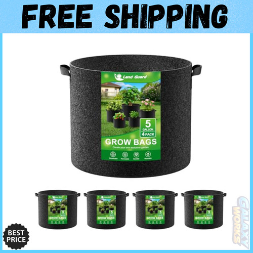 Pack fabric grow bags 5 - grow,