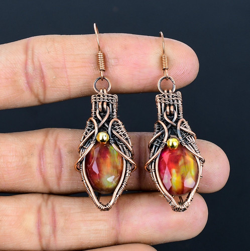 Ammolite handmade gemstones - handmade,