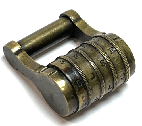 Small antique 19th brass - small,