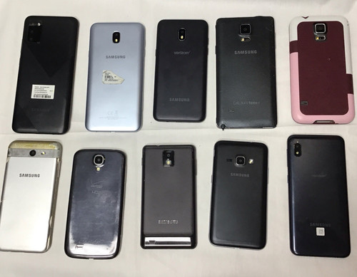 Lot samsung smartphones - lot,