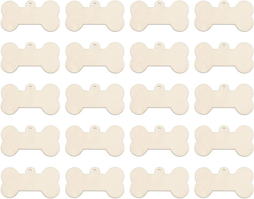 30pcs mini dog bone wood - mini,