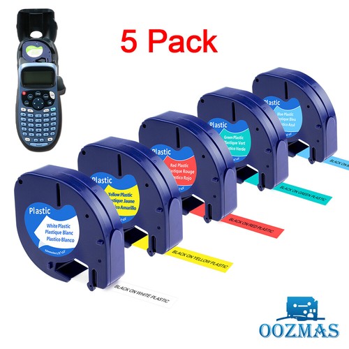 5pk dymo letratag refill - letratag, 91331