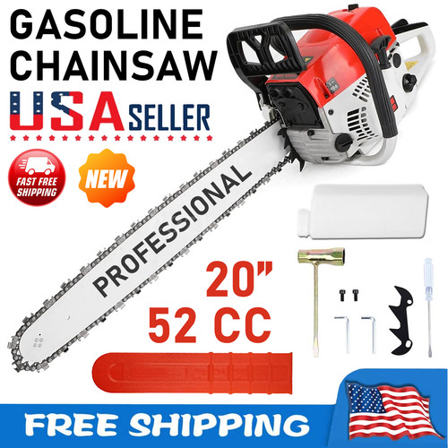 52cc 2stroke gasoline chainsaw - 52cc,