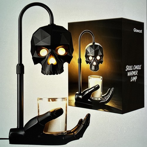 Gothic black skull - gothic,