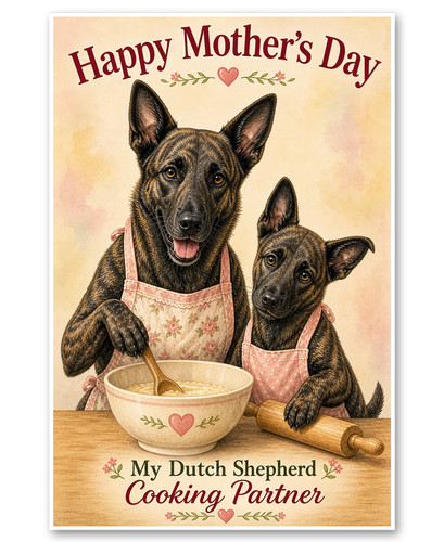 Dutch shepherd cooking partner - shepherd,