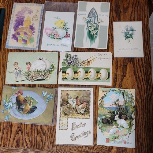 Early easter postcards - easter,