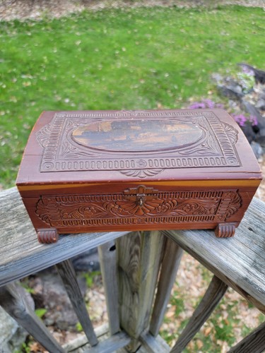 Vtg beautiful carved - vtg,