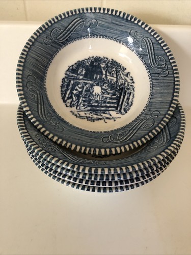 Currier and ives blue - 5, small