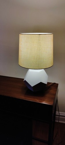 Land nod table - lamp, round