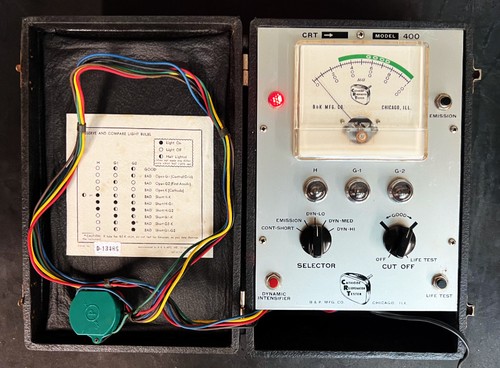 Vintage model 400 crt - b&k,