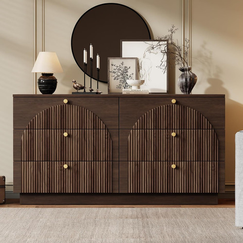 Arched fluted dresser - fluted, for
