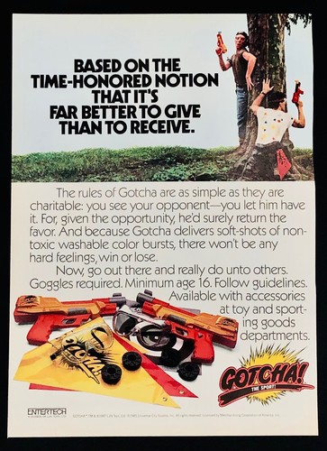 Original 1985 gotcha - original,