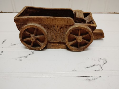 Antique hand carved hardwood - hand,