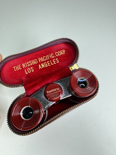 Beautiful yashica binoculars - beautiful,