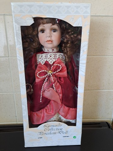 Vintage porcelain doll - porcelain,