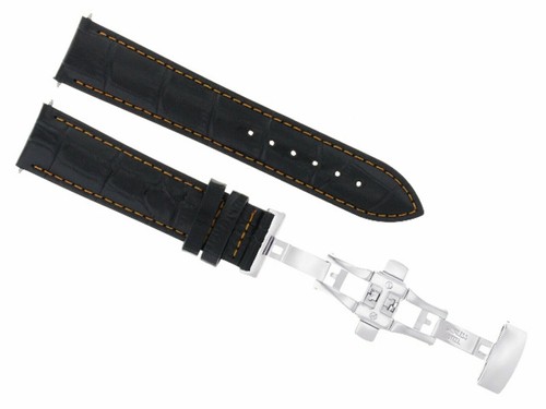 20mm leather watch band - leather, strap