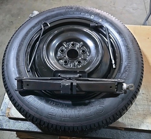Spare tire with jack kit - 17",