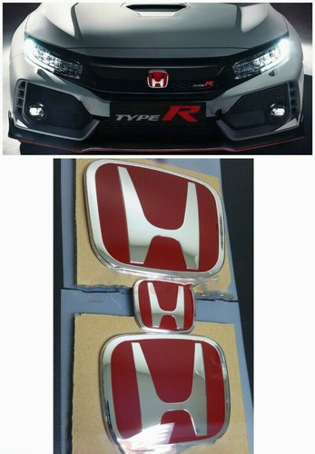 3pc red emblem - 3pc, for