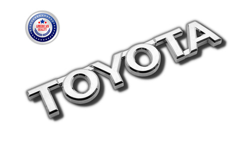 For toyota letter - for,