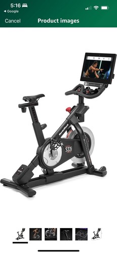 Nordic track excercise bike - track,
