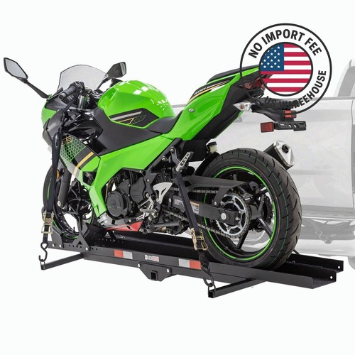 Black widow motorcycle hitch - black,