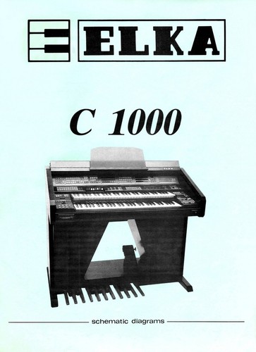 Elka c1000 service - elka,