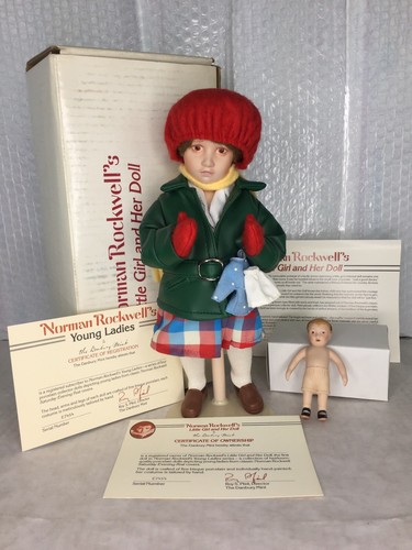 Nib norman rockwell porcelain - norman,