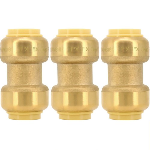Pcs push connect brass - 3, push-to-connect