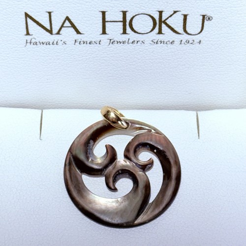 Hoku 14k yellow gold mother - yellow,
