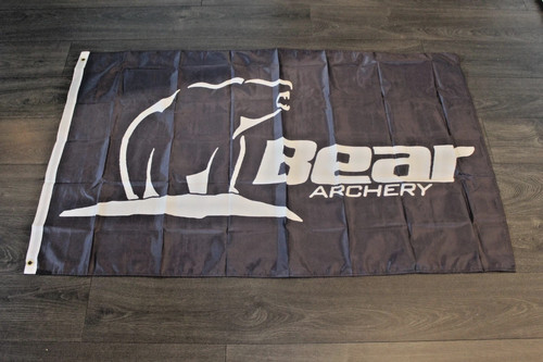 Bear archery banner flag - banner,