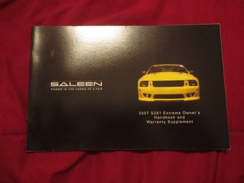 2007 saleen ford mustang - 2007, s281