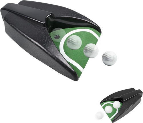 Golf ball return putting - return, unit