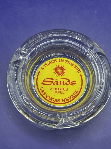 Sands hotel and casino ashtray - sands,