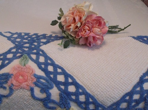Vintage cotton chenille - ,